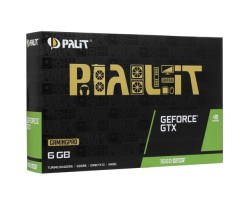 Видеокарта PCI-E 6Gb PALIT GTX 1660 SUPER 192 GDDR6 1506/14000 HDCP NE630HX017J9-1160X OEM БЕЗ ВИДЕОВЫХОДОВ!!! 5225