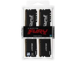 Модуль памяти для компьютера DDR4 KINGSTON 32Gb 3200Mhz FURY Beast Black KF432C16BB1K2/32 kit 16*2 5243