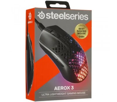 Мышь игровая SteelSeries Aerox 3 черный 62599 5252