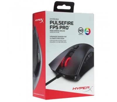 Мышь игровая KINGSTON HyperX Pulsefire FPS Pro черный оптическая (16000dpi) USB2.0 (5but) 4P4F7AA 5255