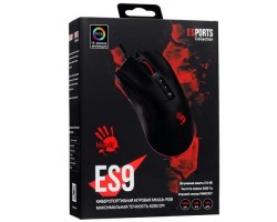 Мышь игровая A4 Tech Bloody ES9 черный оптическая (6200dpi) USB 5275