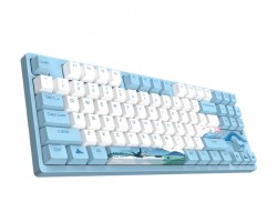 Игровая клавиатура Dareu A87L Swallow механическая (голубой, серия  ласточка ), 87 клавиш, подключение USB - TypeC, раскладка ENG/RUS 5295
