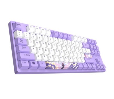 Игровая клавиатура Dareu A87L Swallow механическая (фиолетовый, серия  сон ), 87 клавиш, подключение USB - TypeC, раскладка ENG/RUS 5296