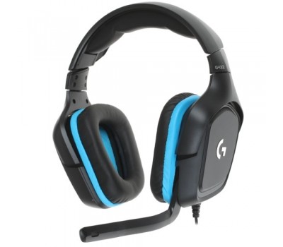 Игровая гарнитура LOGITECH G432 Wired Gaming Leatherette Retail <981-000770> 5308
