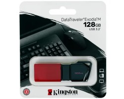 Флеш Диск USB 3.0 KINGSTON 128Gb DataTraveler Exodia M DTXM/128GB черный/черный 5322