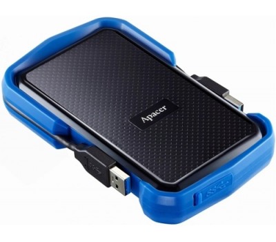 Внешний жесткий диск HDD 2.5   USB 3.0 APACER 2Tb AC631 AP2TBAC631U-1 Blue, IP55 Military 5328