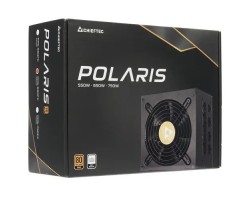Блок питания 650 Вт Chieftec Polaris PPS-650FC ATX 2.4, 80 PLUS GOLD, Active PFC, 120mm fan, Full Cable Management 5378