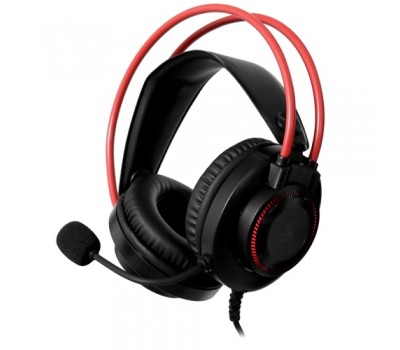 Игровая гарнитура A4 Tech Bloody G200S черный/красный 2м мониторные USB 5421