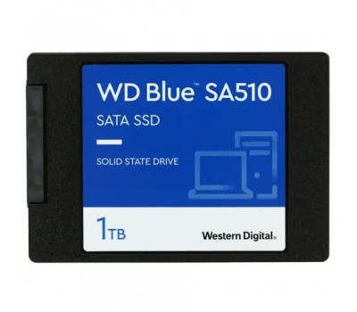 Твердотельный накопитель SSD 2.5  SATA III WD 1Tb WDS100T3B0A BLUE SA510 5484