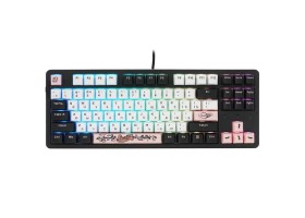 Игровая клавиатура Dareu A87X Black-White (черный/белый), 87 клавиш, BlueSky V3 switch, подключение USB, подсветка RGB 5507