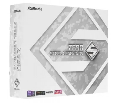 Материнская плата MB Socket 1700 Asrock Z690 Steel Legend/D5 4xDDR5-4800 МГц, 3xPCI-Ex16, 3xM.2 5570