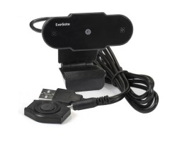 Веб-камера Exegate EX287384RUS BlackView C310 1/3  0,3 Мп, 640х480, 480P, шторка, USB, фикс.фокус, микр с шумоподав, 1,5 м, черная 5658