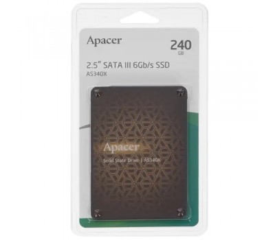 Твердотельный накопитель SSD SATA APACER 240Gb AS340X AP240GAS340XC-1 5663