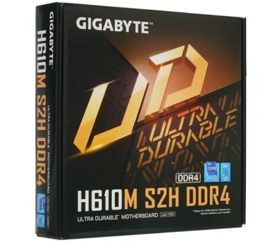 Материнская плата MB Socket 1700 GIGABYTE Gigabyte H610M S2H DDR4 5700