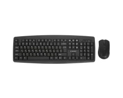 Беспроводный набор клавиатура+мышь GEMBIRD KBS-8000 черный USB {беспров. 2.4ГГц/10м, 1600DPI,  мини-приемник} 5787