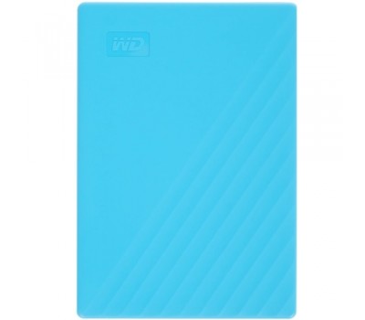 Внешний жесткий диск HDD 2.5   USB 3.0 WD 4Tb My Passport голубой <WDBPKJ0040BBL-WESN> 5806