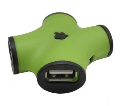 USB- концентратор CBR CH-100 Green  4 порта, USB 2.0 <CH 100 GREEN> 5816