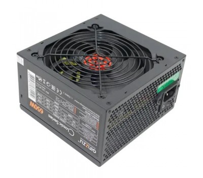 Блок питания 650 Вт Ginzzu CB650 12CM black, 24+4p, 2 PCI-E(6+2), 4*SATA, 3*IDE 5857