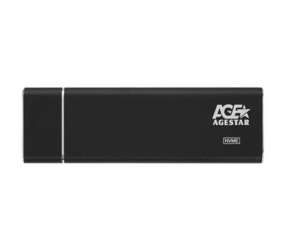 Внешний модуль AgeStar 31UBNV5C USB 3.1 Type-C M.2 NVME (M-key). алюминий, черный 5869