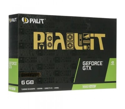 Видеокарта PCI-E 6Gb PALIT GTX 1660 SUPER W/O LED NE6166S018J9-1160A-1 5888