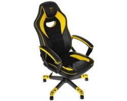 Игровое кресло Zombie GAME 16 YELL черный/желтый 5896