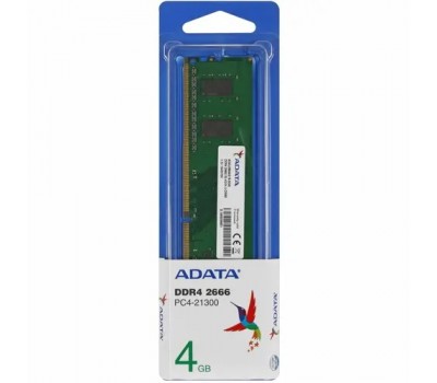Модуль памяти для компьютера DDR4 A-DATA 4Gb 2666MHz AD4U26664G19-SGN 5989