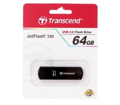 Флеш Диск USB 2.0 TRANSCEND 64 GB Jetflash 350 TS64GJF350