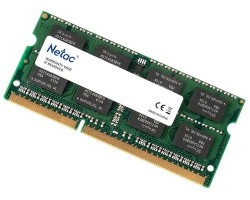 Модуль памяти для ноутбука SO-DIMM DDR3L NETAC 8Gb 1600MHz CL11 1.35V SODIMMNTBSD3N16SP-08