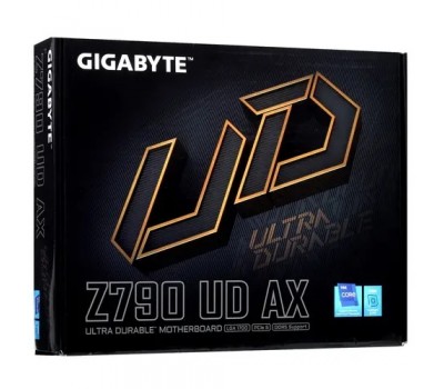 Материнская плата MB Socket 1700 GIGABYTE Z790 UD AX 4xDDR5 ATX AC`97 8ch(7.1) 2.5Gg RAID+HDMI+DP