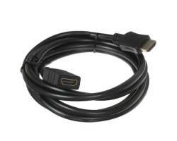 Кабель Cablexpert HDMI-miniHDMI v1.4, 19M/19M, 1.8м, 3D, Ethernet, черный, позол.разъемы, экран, пакет(CC-HDMI4C-6)