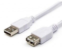Кабель USB 2.0 ATCOM AM-AF 0.8M AT3788