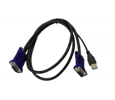 KVM кабель D-Link DKVM-CU/B1A 1,8 м с разъемом USB