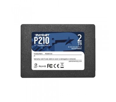Твердотельный накопитель SSD 2.5  SATA III PATRIOT 2Tb P220S2TB25