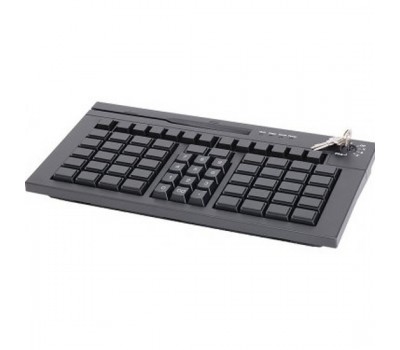 Клавиатура програмируемая PosCenter S67 Lite (67 клавиш, ключ, USB), черная