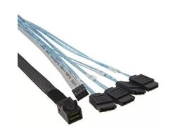 Кабель LSI LOGIC Cable SFF-8643 - 4*SATA (MiniSAS HD -to- 4*SATA), 1m