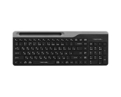Клавиатура беспроводная A4 Tech Fstyler FBK25 черный/серый BT/Radio slim Multimedia <FBK25 BLACK>