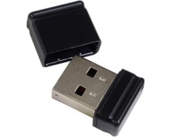 Флеш Диск USB 2.0 QUMO 16Gb NANO QM16GUD-NANO-B Black