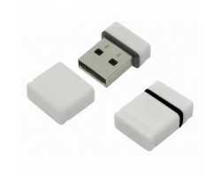 Флеш Диск USB 2.0 QUMO 16Gb NANO QM16GUD-NANO-W White