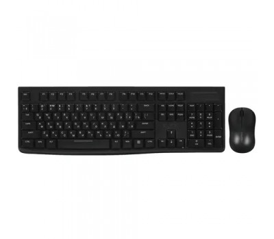 Беспроводный набор клавиатура+мышь Dareu MK188G Black клавиатура LK185G (мембранная, 104кл, EN/RU) + мышь LM106G (DPI 1200) 2,4GHz