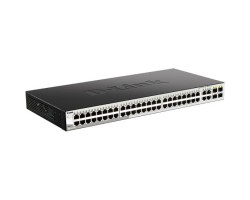 Коммутатор D-Link DGS-1210-52/F3A управляемый WebSmart с 48 портами 10/100/1000Base-T и 4 комбо-портами 100/1000Base-T/SFP