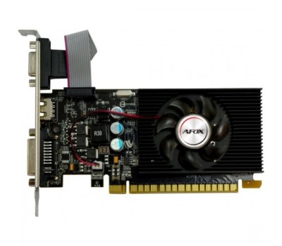Видеокарта PCI-E 2Gb AFOX GT610 AF610-2048D3L7-V8 2GB, DDR3, 64Bit, LP Single fan