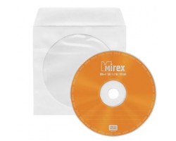 Диск Mirex DVD+R  4.7Gb 16х, Бум. конверт <UL130013A1C>