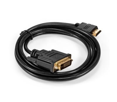 Кабель Exegate HDMI-DVI 19M(24+1)  EX-CC-HDMIM-DVI2M-1.5 1.5 метра, 2 ferite dual link позолоченные контакты <EX294672RUS>