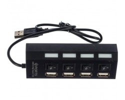 USB-Хаб GEMBIRD UHB-243-AD USB 2.0  4 порта, блистер 6887