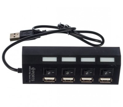 USB-Хаб GEMBIRD UHB-243-AD USB 2.0  4 порта, блистер 6887