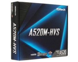 Материнская плата MB Socket AM4 Asrock A520M-HVS 2xDDR4 mATX AC`97 8ch(7.1) GbLAN RAID+VGA+HDMI <A520M-HVS> 7071