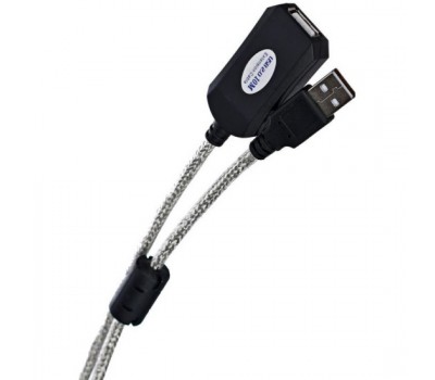 Кабель USB 2.0 Aopen ACU823-15M Am-Af 15 м удлинитель с усилением 7114