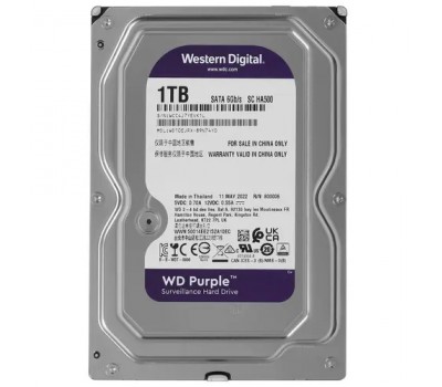 Жесткий диск HDD 3.5  SATA-III WD 1Tb Purple WD10EJRX 5400pm 64mb 7203