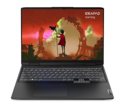 Ноутбук 16  LENOVO IdeaPad Gaming 3 16ARH7 IPS WUXGA 165Hz/AMD Ryzen5 6600H/8Gb/SSD512Gb/Nvidia RTX 3050Ti/noOS/WiFi BT Cam/grey (82SC006ERK) 7441