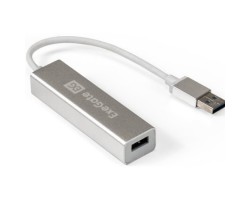 USB 3.0 -Хаб Exegate DUB-4 (кабель-адаптер USB3.0 --> 4xUSB3.0, Plug&Play, серебристый) <EX293981RUS> 7551